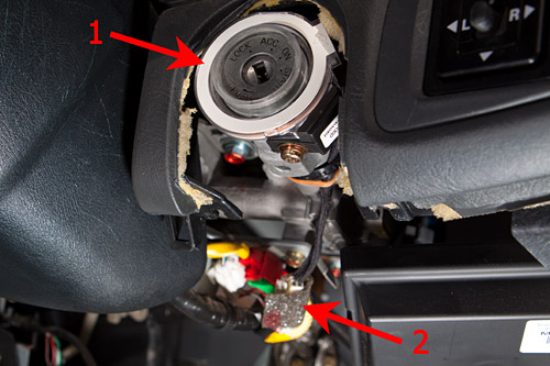 ignition barrel