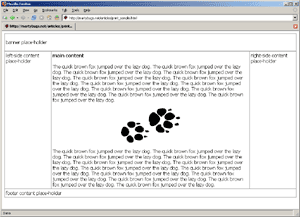 the example page