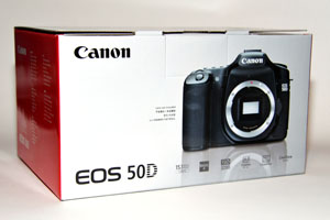 Canon EOS 50D box