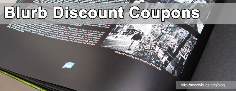 Blurb Discount Coupons
