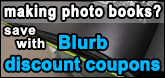 making photo books? save with Blurb discount coupons