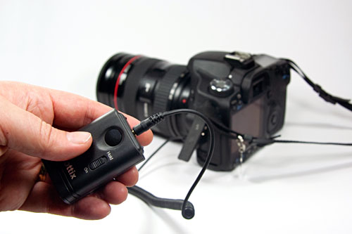 using the receiver as a wired remote