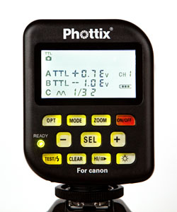 Phottix Odin transmitter control unit