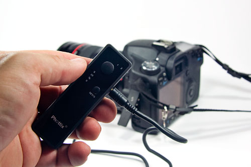 Plato transmitter connected for wired operation