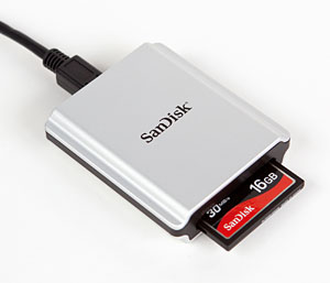 SanDisk Extreme FireWire card reader