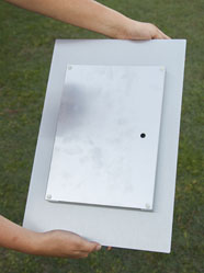 the box mount on the rear of the print