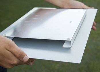 the box mount on the rear of the print