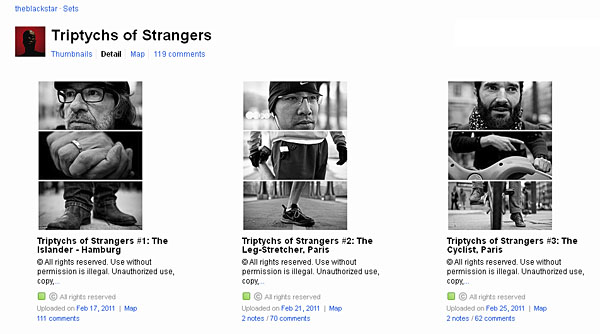 Triptychs of Strangers