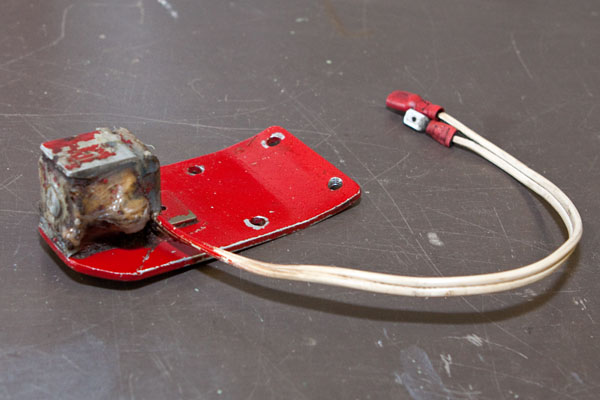 the sensor coil