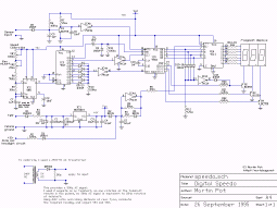 digital speedo schematic