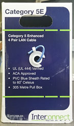 305 metres of CAT5E