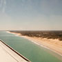 Broome beach from the air