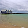 clouds over Busselton jetty