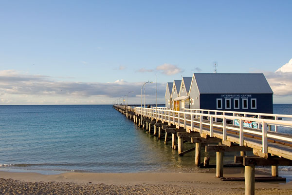 Busselton Jetty at sunset