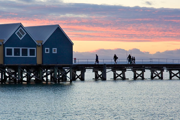 family returning from fishing