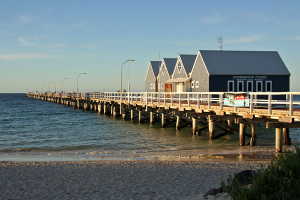 Busselton Jetty at sunset