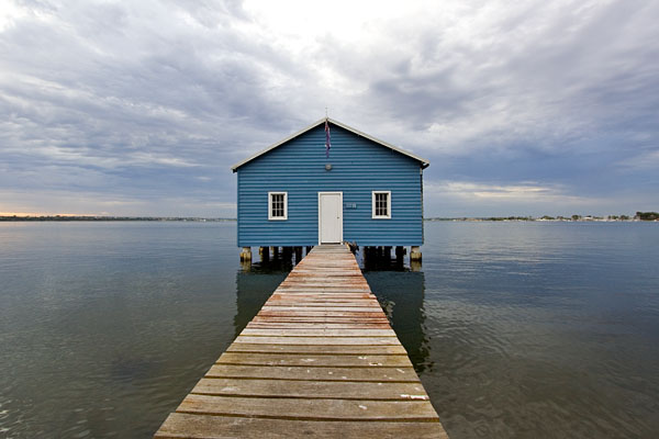 Crawley Edge boatshed