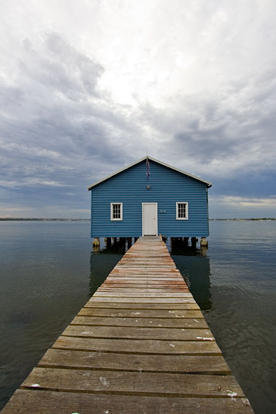 Crawley Edge boatshed