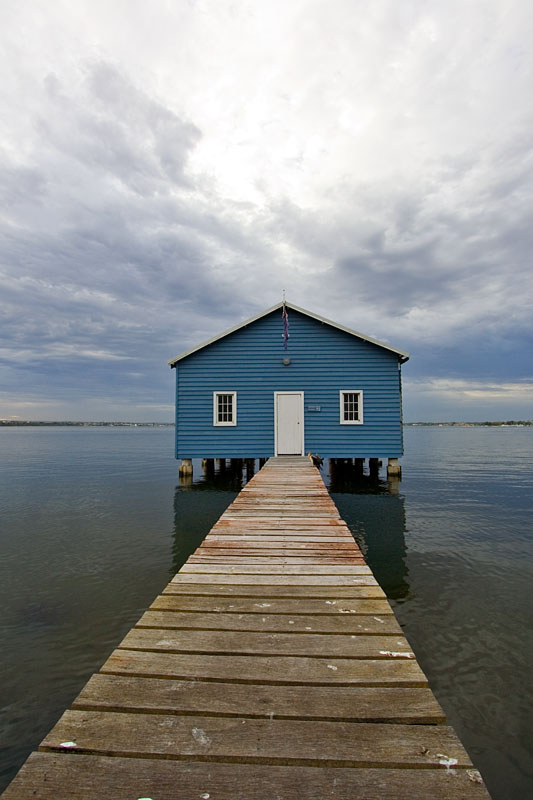 Crawley Edge boatshed