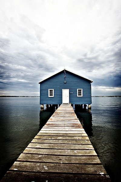 Crawley Edge boatshed