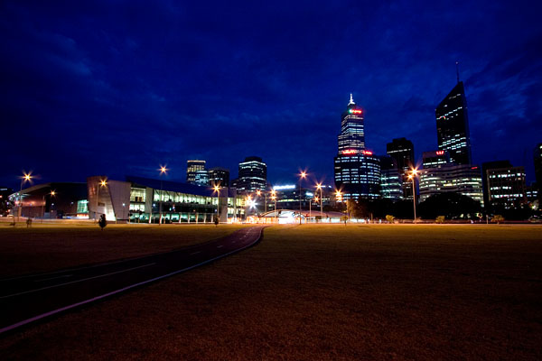 Convention Centre and city skyline