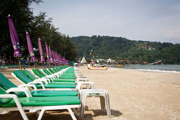 waiting for tourists
