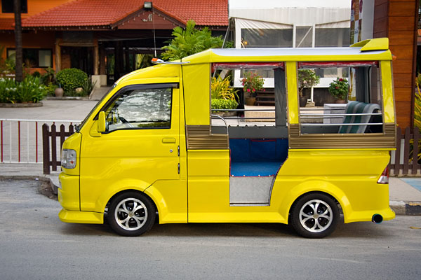 yellow Tuk-Tuk