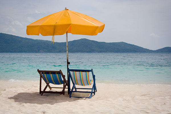beach chairs