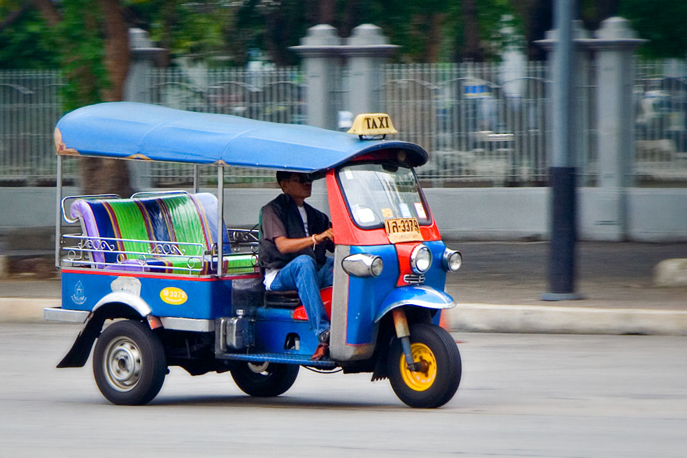 3-wheeled Tuk-Tuk