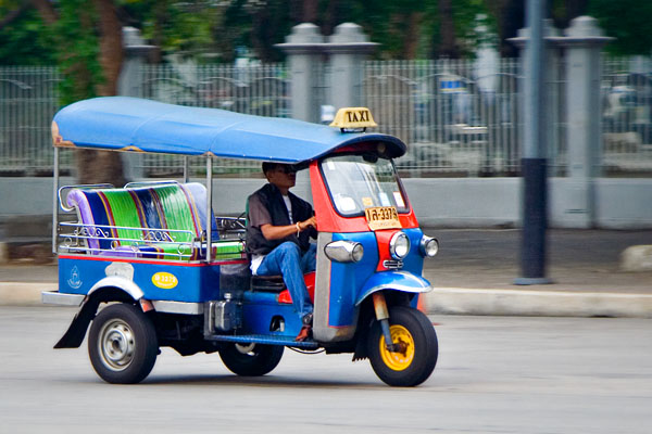 3-wheeled Tuk-Tuk