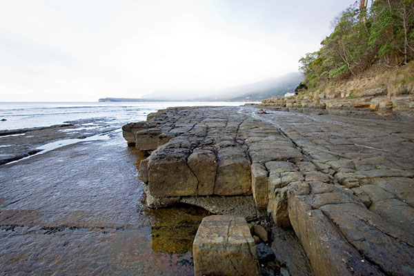 loaf formations at the Tessellated Pavement