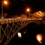 Kings Bridge at night