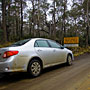 gravel road near the Great Lake