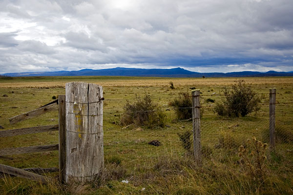 distant mountains