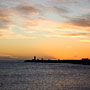 post-sunset colours