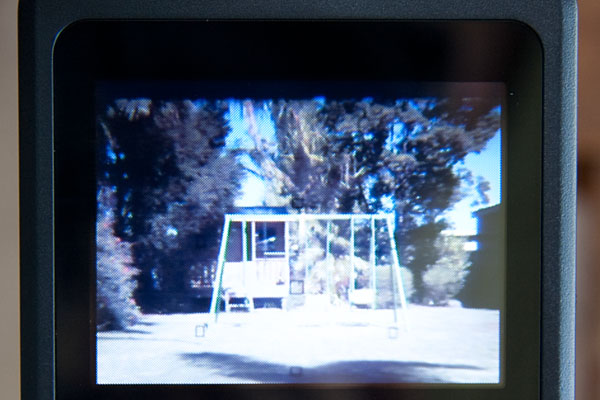 Hero mounted on Canon 50D viewfinder
