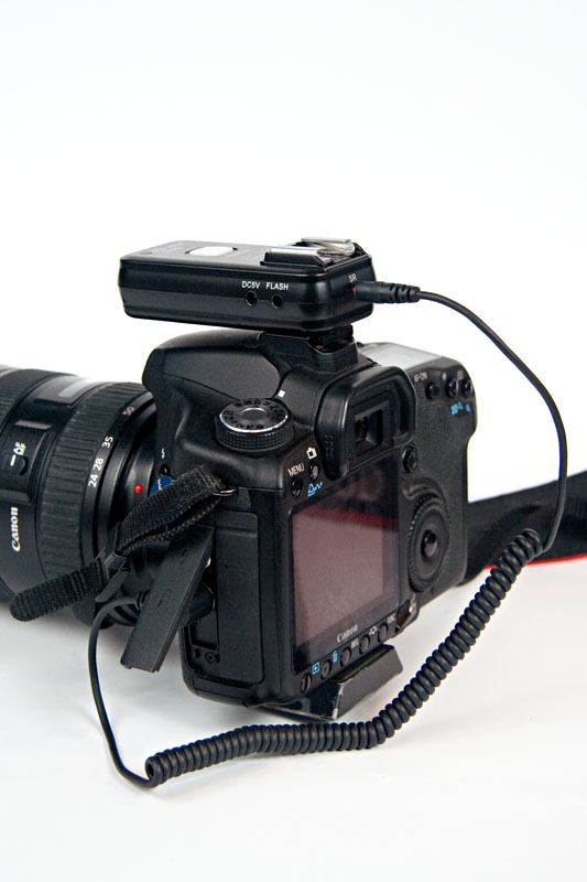 using Strato receiver as a wireless shutter release