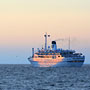heading out to sea