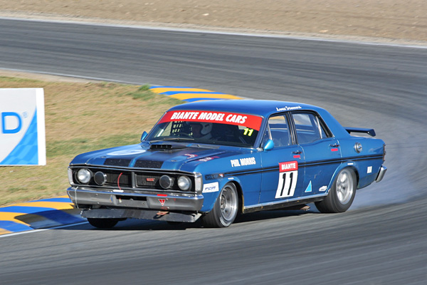 Lance Stannard driving a Ford XY GTHO