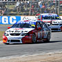 Will Davidson driving a Jim Beam Racing BF Falcon