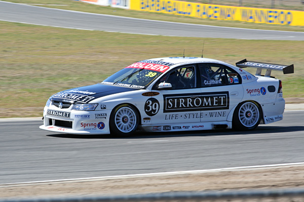 Fabian Coulthard driving a Team Sirromet Wines VZ Commodore