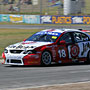 Will Davison driving a Jim Beam Racing BF Falcon
