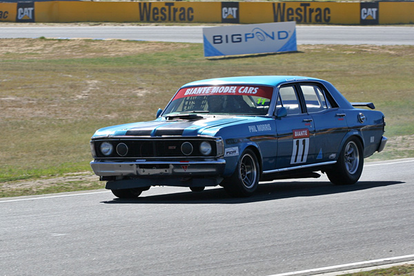 Lance Stannard in his Ford XY GTHO