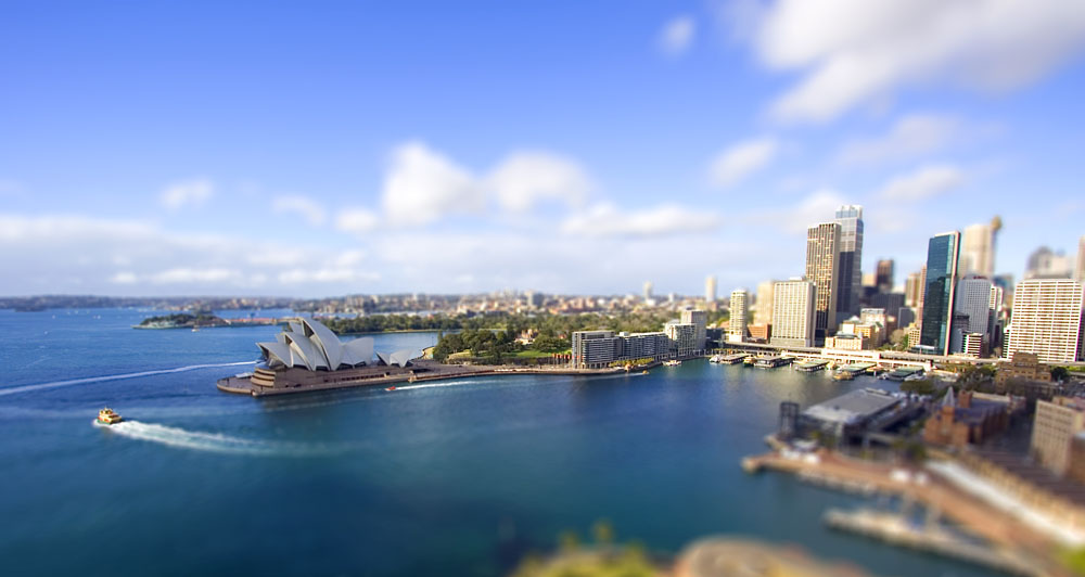 Circular Quay and Sydney Opera House