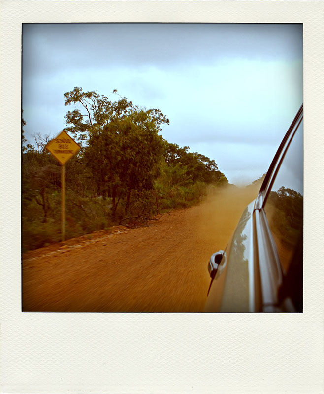 leaving dust in my wake
