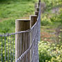 uphill fence