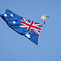 giant Aussie flag
