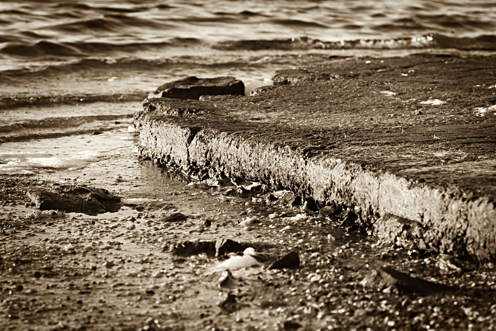 Qantas boat ramp in duotone