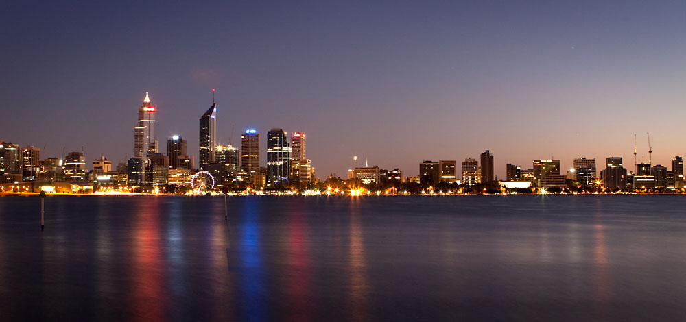 pre-dawn Perth