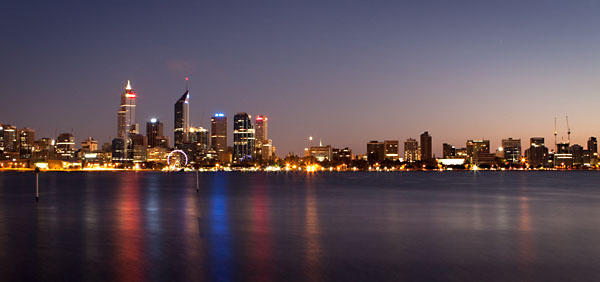 pre-dawn Perth
